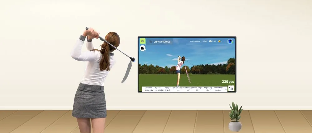SmartGolf AIX at home