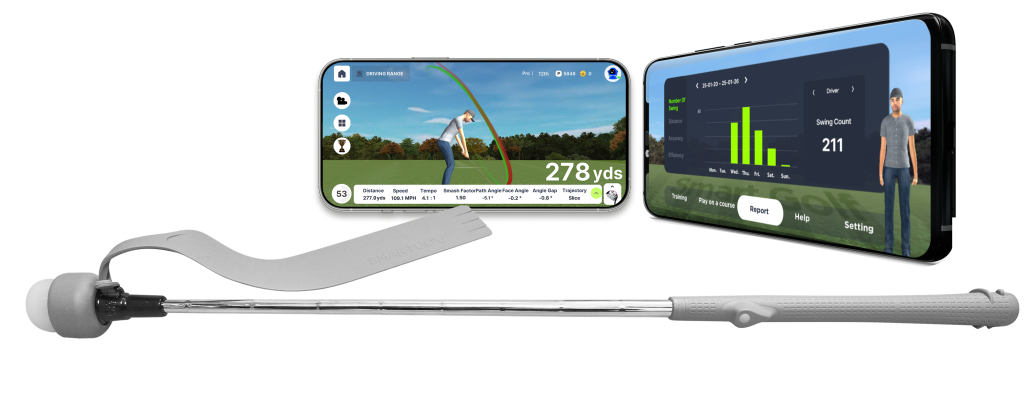 SmartGolf with AI coaching and progress index image