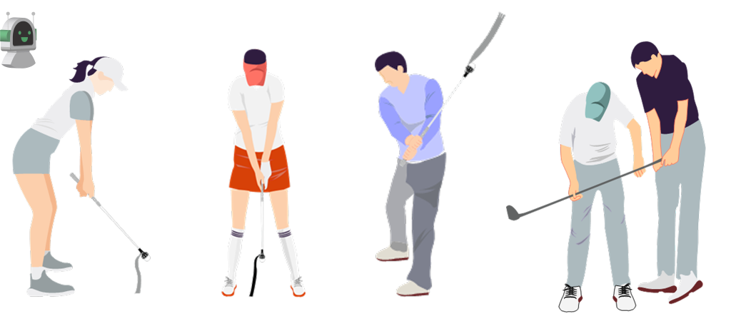 Users enjoy golf with SmartGolf